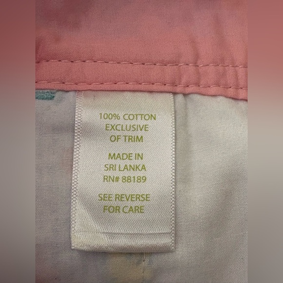 Lilly Pulitzer Callahan Cotton Shorts Size 6 - Picture 8 of 8